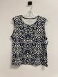 Top Sleeveless By Kim Rogers In Navy, Size: L Hot on Sale