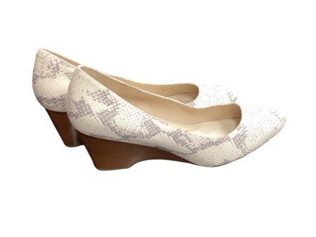 Shoes Heels Wedge By Cole-haan In Snakeskin Print, Size: 11 For Sale