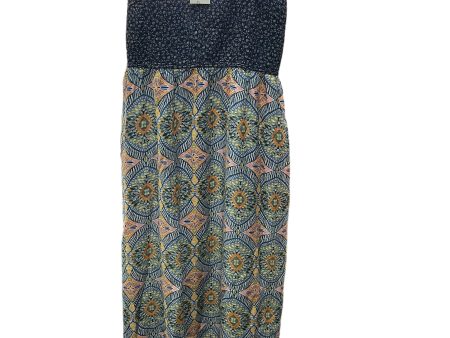 Blue Dress Casual Maxi Nordstrom, Size M Supply