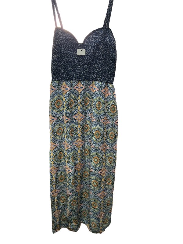 Blue Dress Casual Maxi Nordstrom, Size M Supply