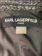 Black Dress Designer Karl Lagerfeld, Size 8 Hot on Sale