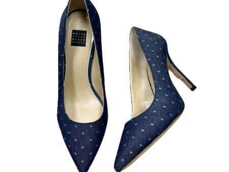 Shoes Heels Stiletto By White House Black Market In Navy, Size: 6.5 Discount