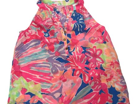 Multi-colored Top Sleeveless Designer Lilly Pulitzer, Size Xs Online