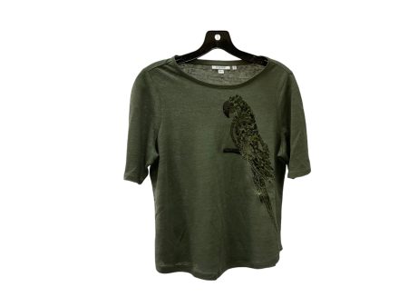 Top Short Sleeve By Chicos In Green, Size: S Online Hot Sale